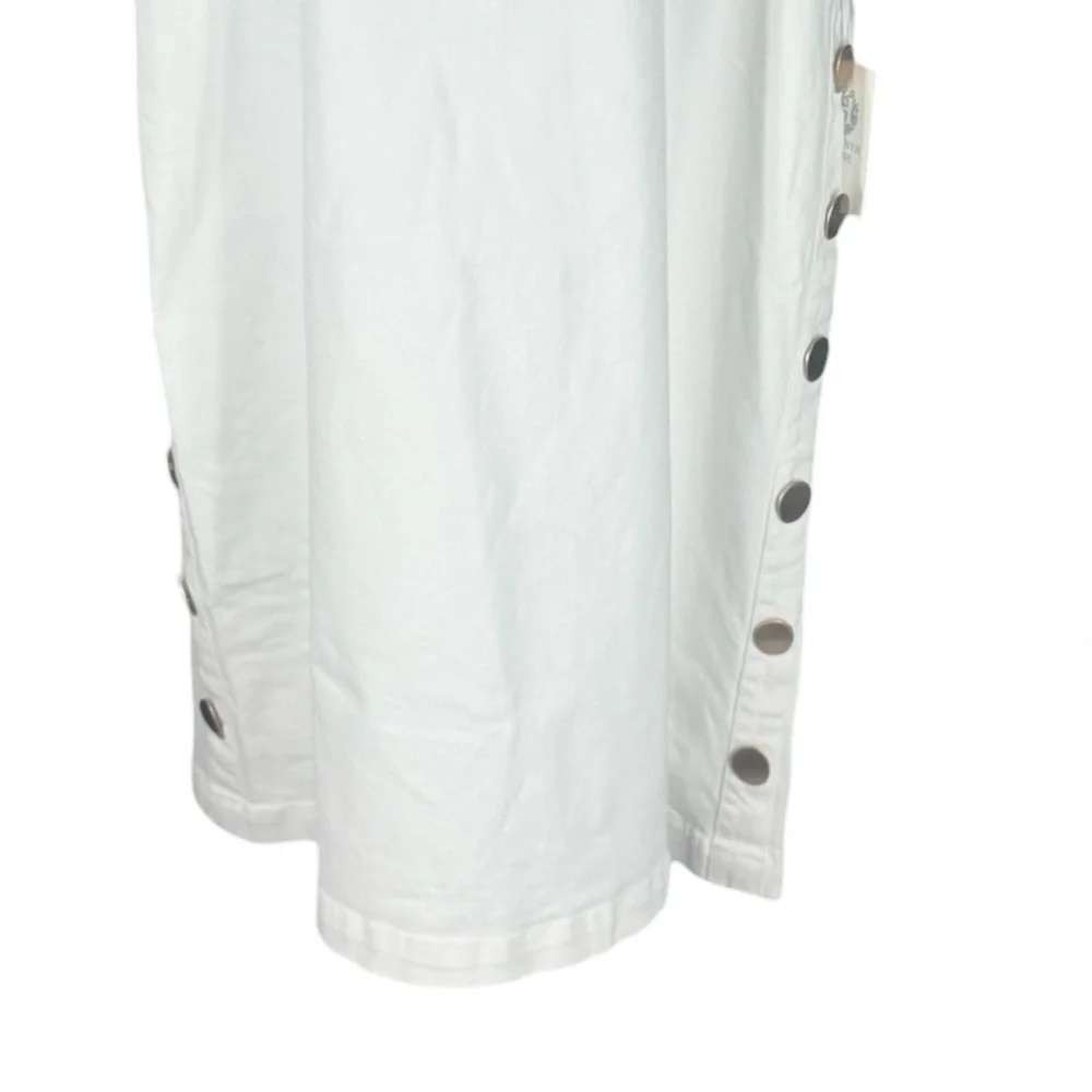 Tuckernuck Hyacinth House Bitsy Twill Mini Swing Dress White NWT Size L - Picture 5 of 12